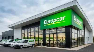 façade d'agence Europcar en France