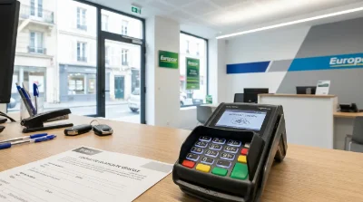 caution garantie par cb pour une location utilitaire