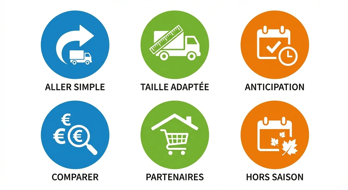 Conseils pour économiser sur la location d'un utilitaire