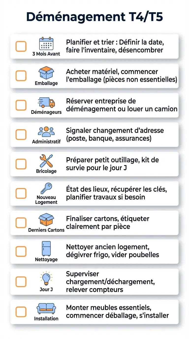 exemple de checklist demenagement