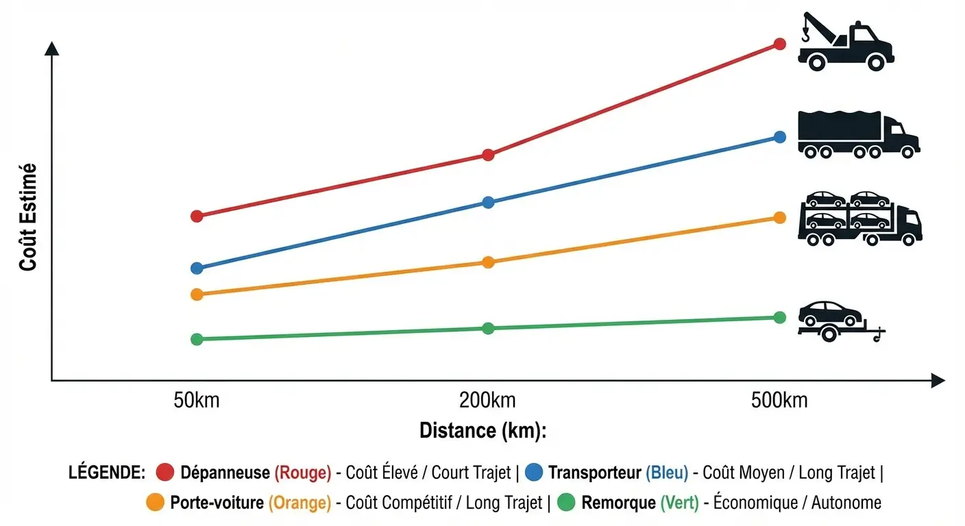 Comparaison prix porte-voiture vs alternatives