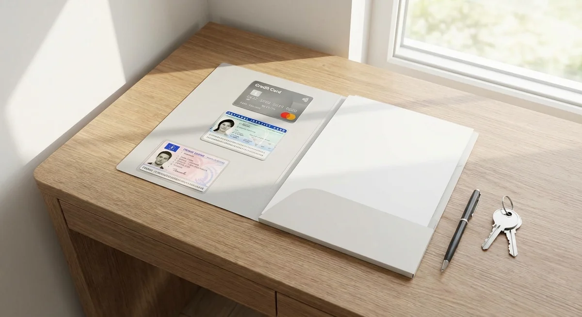 Documents requis pour louer un utilitaire : permis de conduire, carte d'identité et carte bancaire