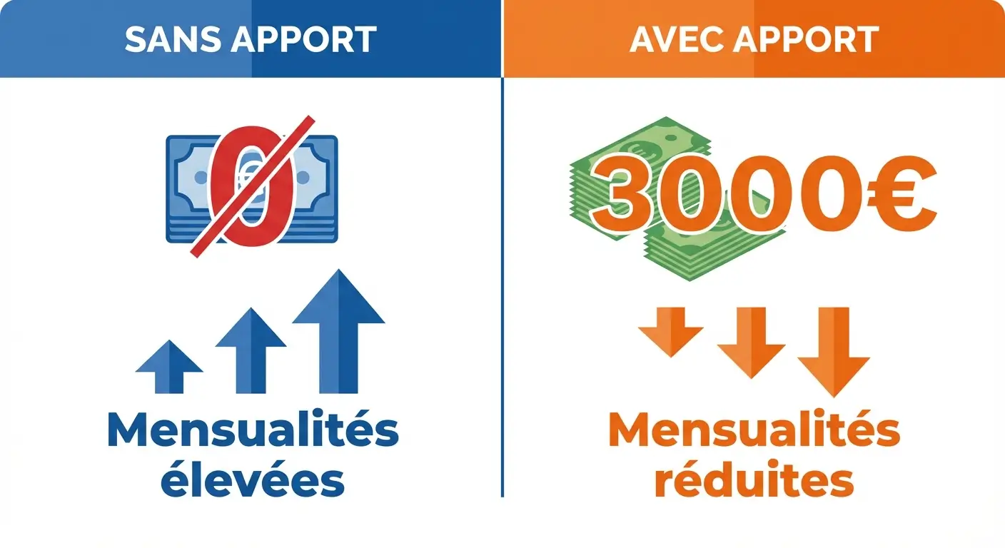 Comparaison visuelle entre LLD avec et sans apport pour utilitaire