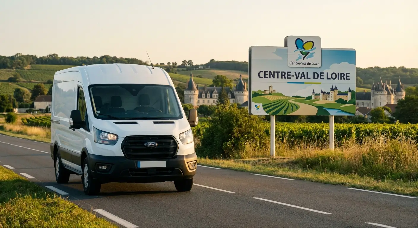 Camion de location roulant en région Centre-Val de Loire 