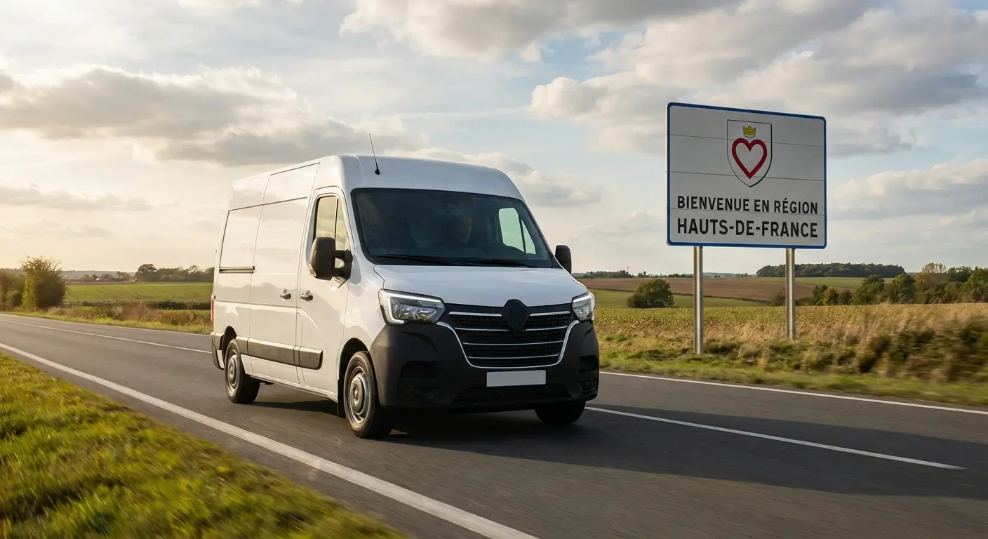 Camion de location roulant en région Hauts de France 