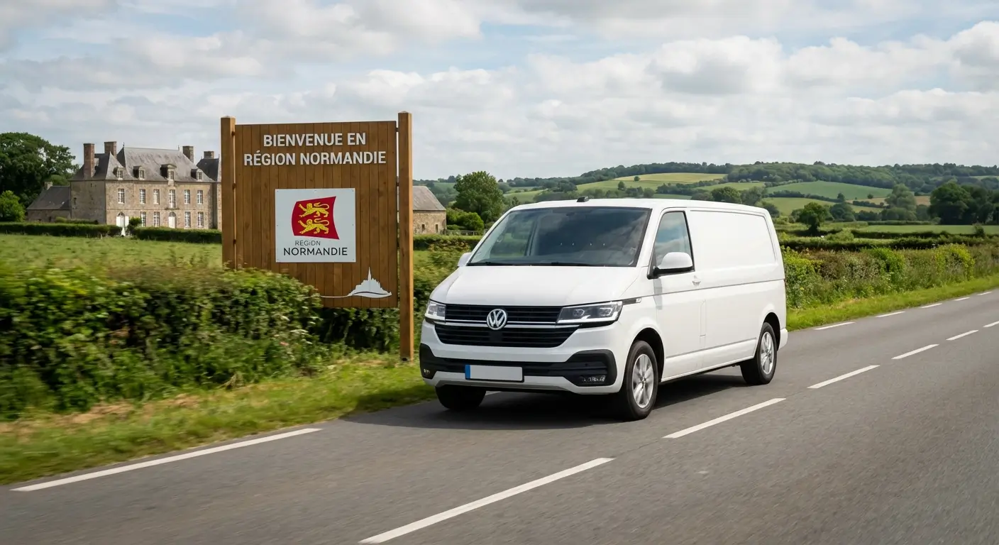 Camion de location roulant en région Normandie 