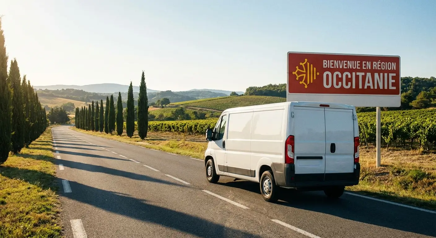 Camion de location roulant en région Occitanie 