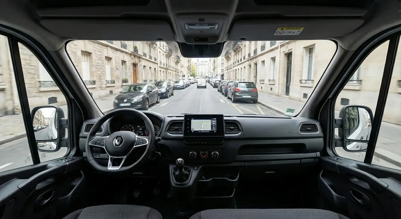 Conduite d'un utilitaire 10m³ en milieu urbain